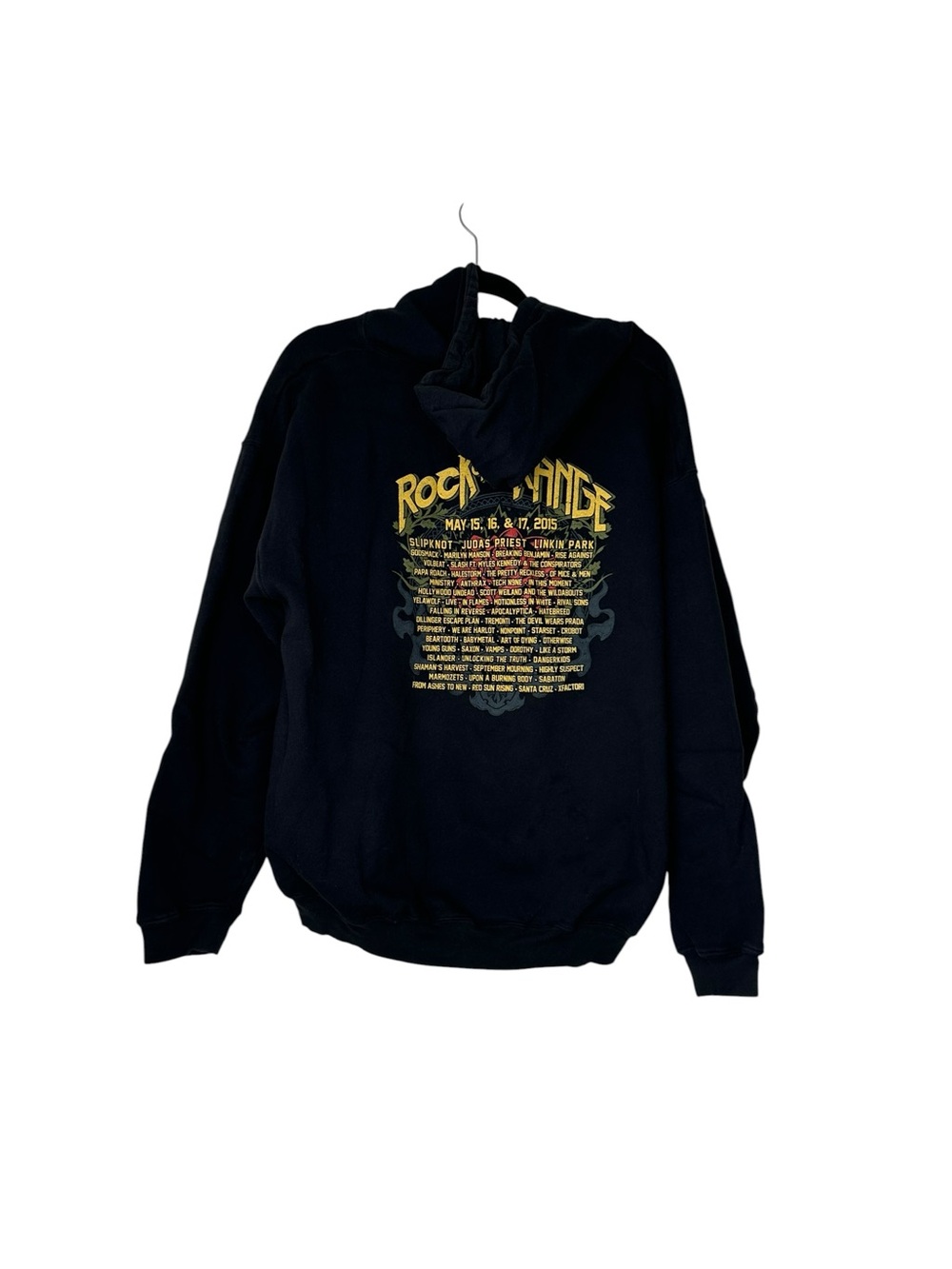 Rock on the Range 2015 metal Rock Concert Zip up Hoodie